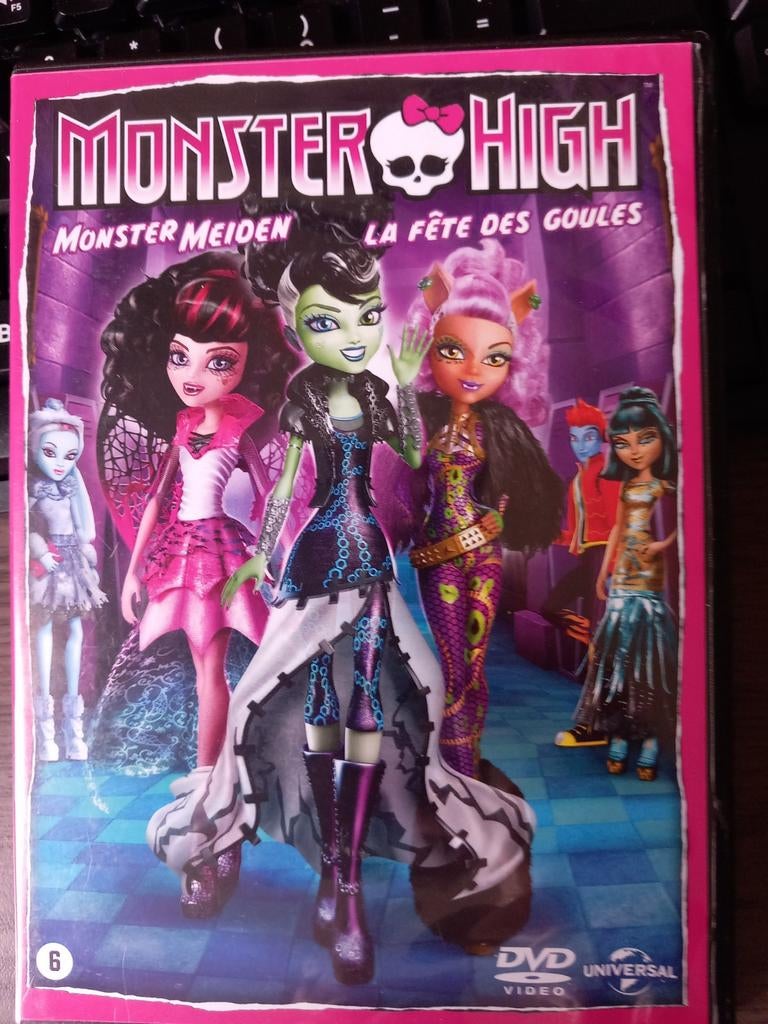 Monster High: Monster Meiden DVD - Avontuurlijke Animatie, Avontuur, Ophalen of Verzenden, Zo goed als nieuw, Vanaf 6 jaar