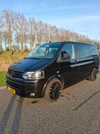 Volkswagen Transporter T5 2.5 TDI 128KW DC 2008, Auto's, Voorwielaandrijving, Zwart, Volkswagen, 2500 kg