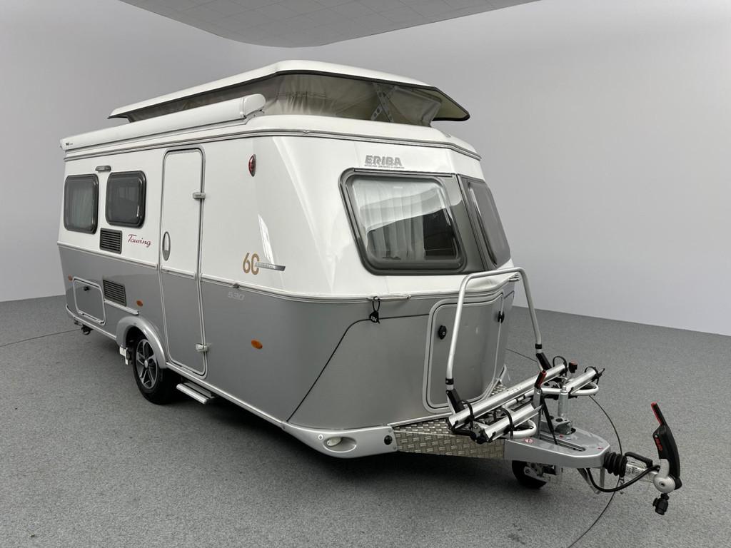 Eriba Touring Troll 530 GT 60 Edition Casstteluifel Mover, Caravans en Kamperen, Caravans, Mover, Vast bed, Tot en met 2, Bedrijf