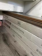 Lichtgrijs kliklaminaat - ruim 40m2, z.g.a.n., Ophalen, Zo goed als nieuw, Laminaat