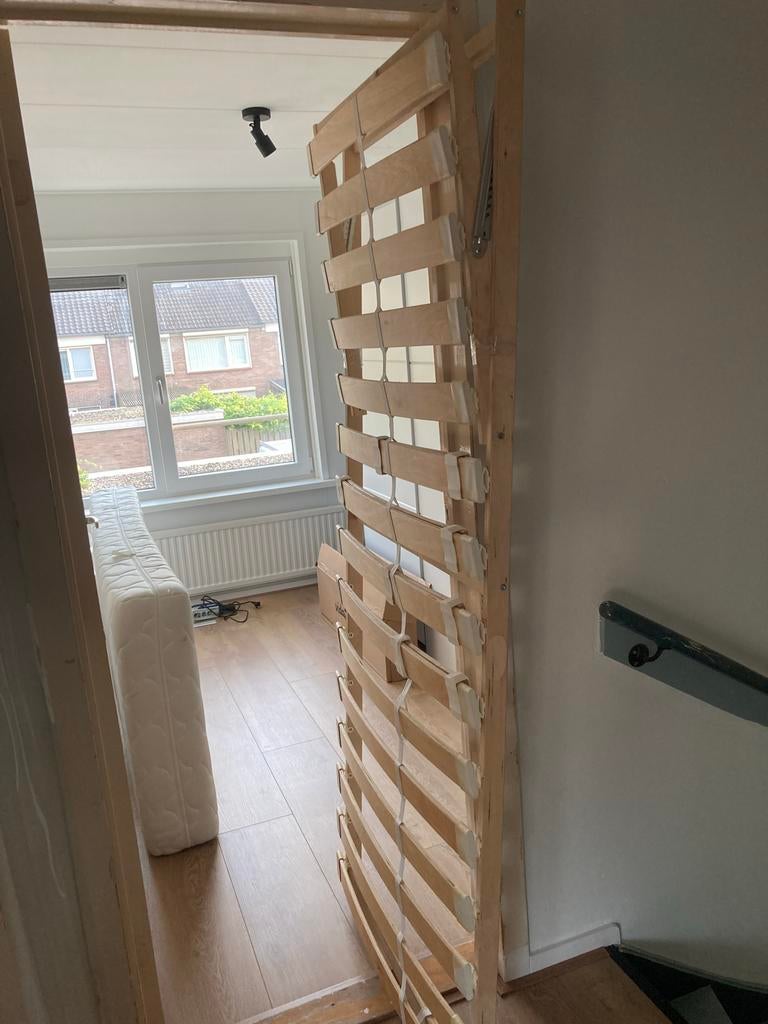 Lattenbodems x2 Sultan IKEA, Huis en Inrichting, Slaapkamer | Matrassen en Bedbodems, Ophalen, Eenpersoons, Zo goed als nieuw