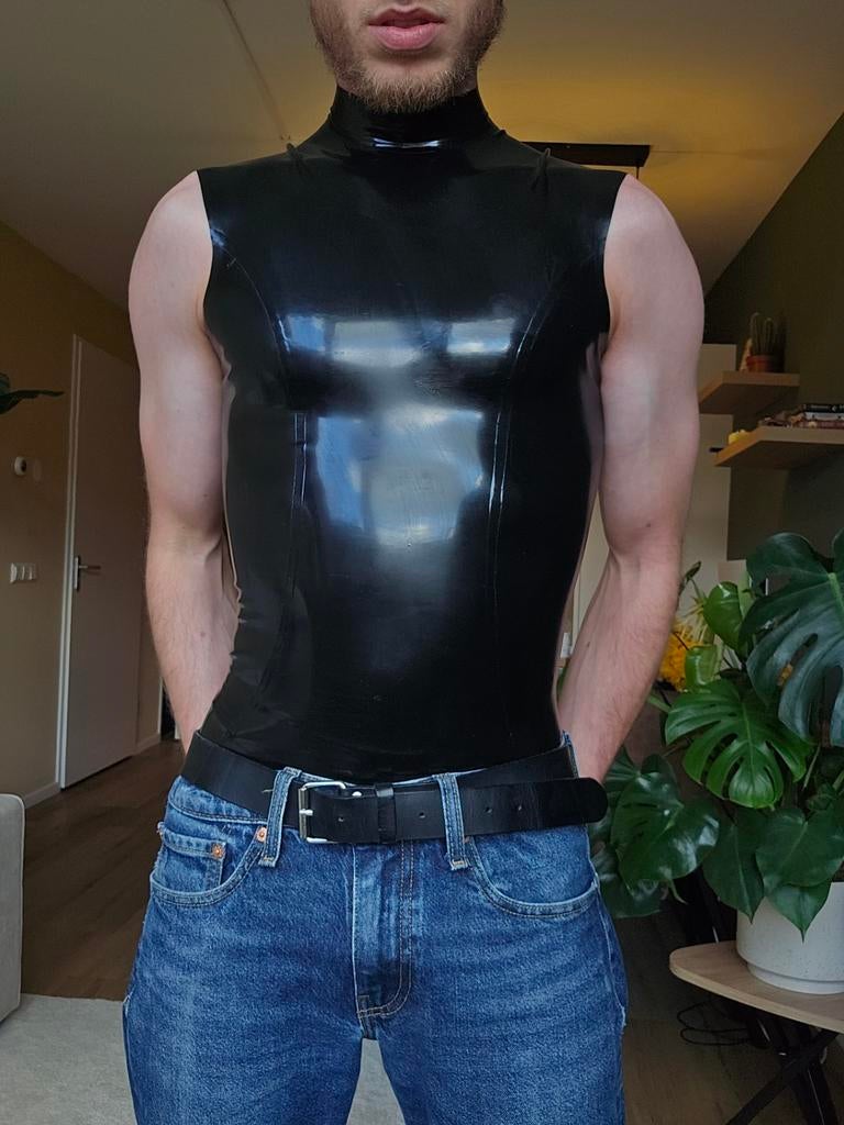 NIEUW Latex sleeveless top, Ophalen of Verzenden, Nieuw