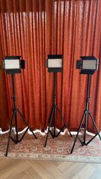 Compete studiolampen set bi-color, Ophalen, Zo goed als nieuw