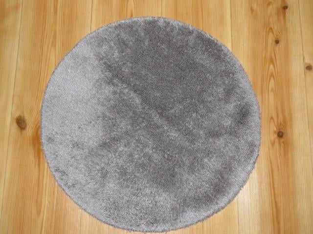 Badmat of kleedje grijs rond 60 cm doorsnede Casa ZGAN, Huis en Inrichting, Badkamer | Badtextiel en Accessoires, Ophalen of Verzenden