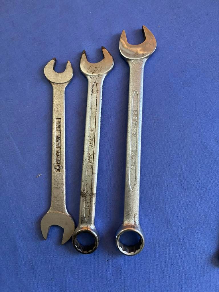 Drie heyco ring steeksleutel steeksleutels, Ophalen of Verzenden, Zo goed als nieuw