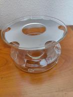 Theelichtje houder van glas, van Douwe Egberts, Glas of Glazen, Gebruikt, Verzenden, Glas