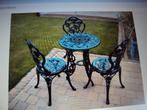 bistroset, Tuin en Terras, Tuinsets en Loungesets, Ophalen, Zo goed als nieuw, Overige materialen, 2 zitplaatsen