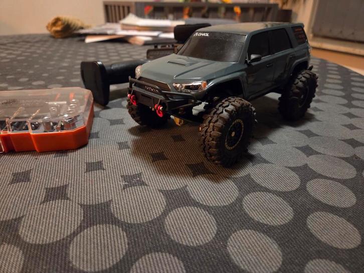 SCX24 4Runner met Brushless Setup - RC Crawler, Hobby en Vrije tijd, Modelbouw | Auto's en Voertuigen, Ophalen of Verzenden