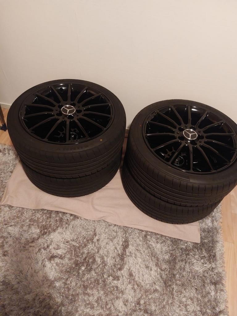 18inch Mercedes velgen, Ophalen