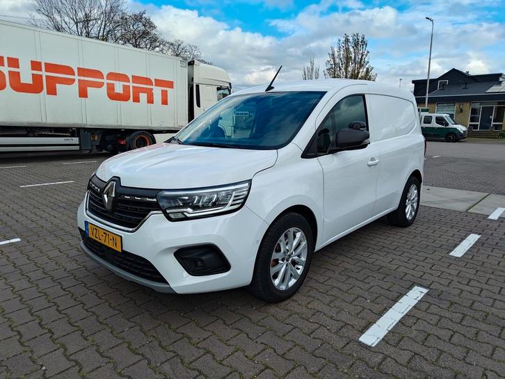 Renault Kangoo Benzine / LPG grijs kenteken bedrijfswagen, Auto's, Bestelauto's, Particulier, ABS, Achteruitrijcamera, Adaptieve lichten