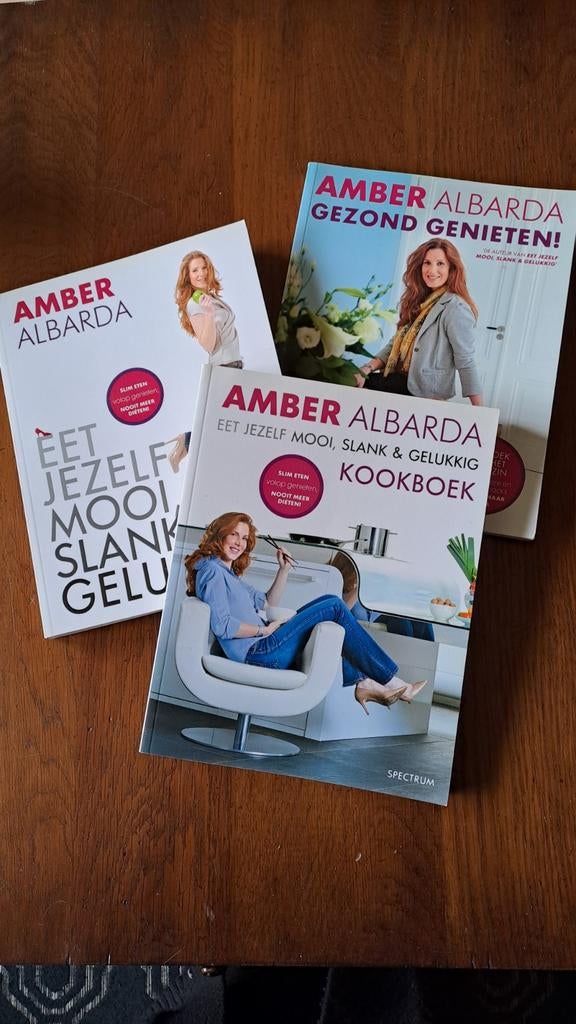 Amber Albarda kookboeken (3 stuks), Boeken, Kookboeken, Ophalen of Verzenden