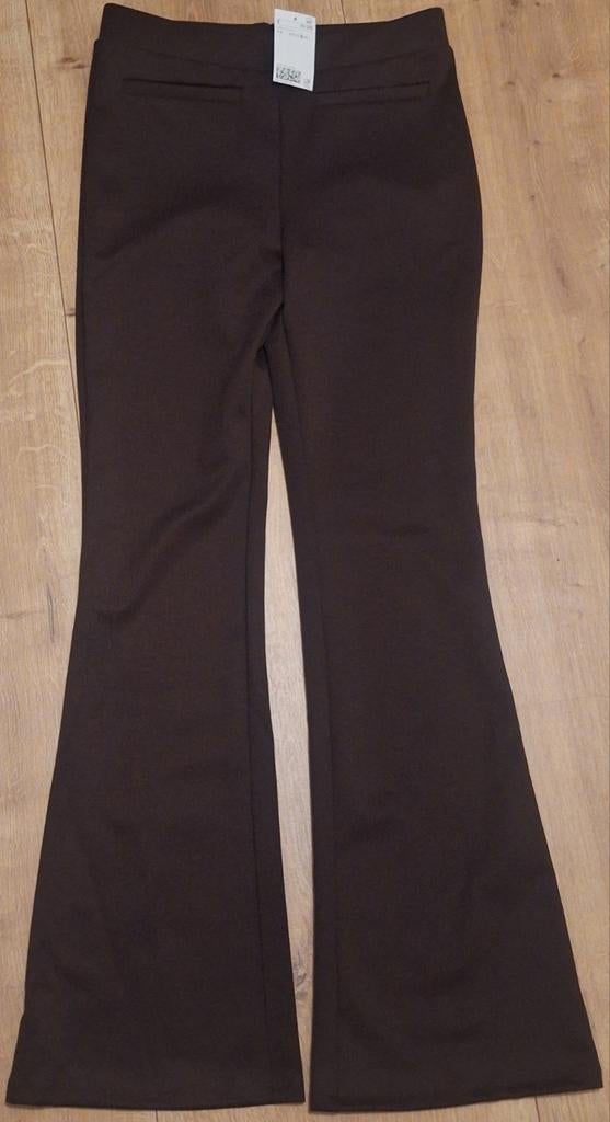 Nieuw flared broek, H&M, Bruin, Nieuw, Ophalen of Verzenden