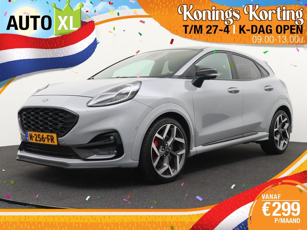 Ford Puma 1.5 200 PK ST-X Recaro/Kuipstoelen 19'LMV B&O-Soun, Auto's, Ford, Voorwielaandrijving, 1258 kg, Leder en Stof, Origineel Nederlands