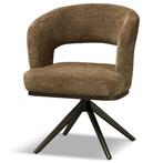 Japandi draai stoel bruin **direct leverbaar** beige, Huis en Inrichting, Stoelen, Japandi, Bruin, Nieuw, Ophalen of Verzenden