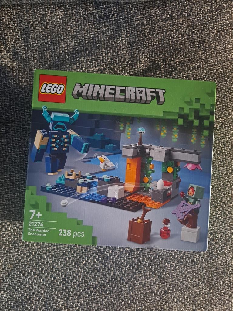 LEGO Minecraft 21274 The Warden Encounter Nieuw, Minecraft, Lego, Nieuw, Ophalen of Verzenden