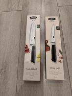 Boretti Santoku en Slicing messen set - Nieuw, Ophalen of Verzenden, Nieuw