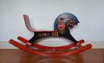 Antiek vintage Russisch houten Hobbelpaard USSR hand painted, Antiek en Kunst, Antiek | Speelgoed, Ophalen