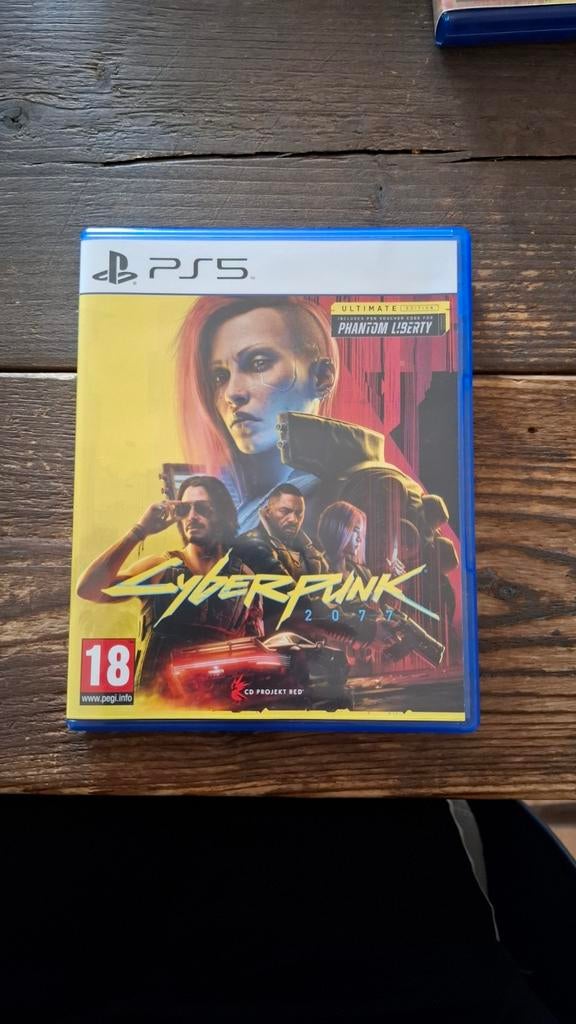 Cyberpunk 2077 Ultimate Edition PS5, Spelcomputers en Games, Vanaf 18 jaar, 1 speler, Ophalen of Verzenden, Zo goed als nieuw