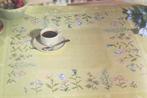 Borduurpatroon  Veldbloemen op kleed  nr 8173, Verzenden, Nieuw, Handborduren, Patroon