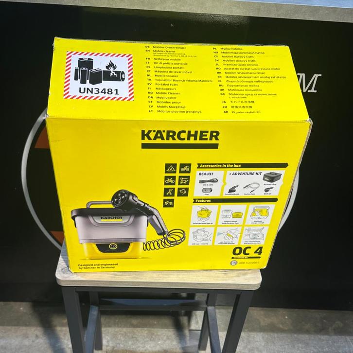 Kärcher Mobiele buitenreiniger OC 4 - Nieuwstaat - in doos, Tuin en Terras, Overige Tuin en Terras, Zo goed als nieuw