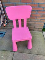 2x IKEA kinderstoeltje roze - stevig en makkelijk schoon, Auto diversen, Ophalen, Gebruikt