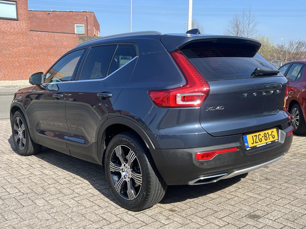 Volvo XC40 2.0 T4 190 pk Inscription Trekhaak Panoramadak Le, 15 km/l, Blauw, Leder, Bedrijf