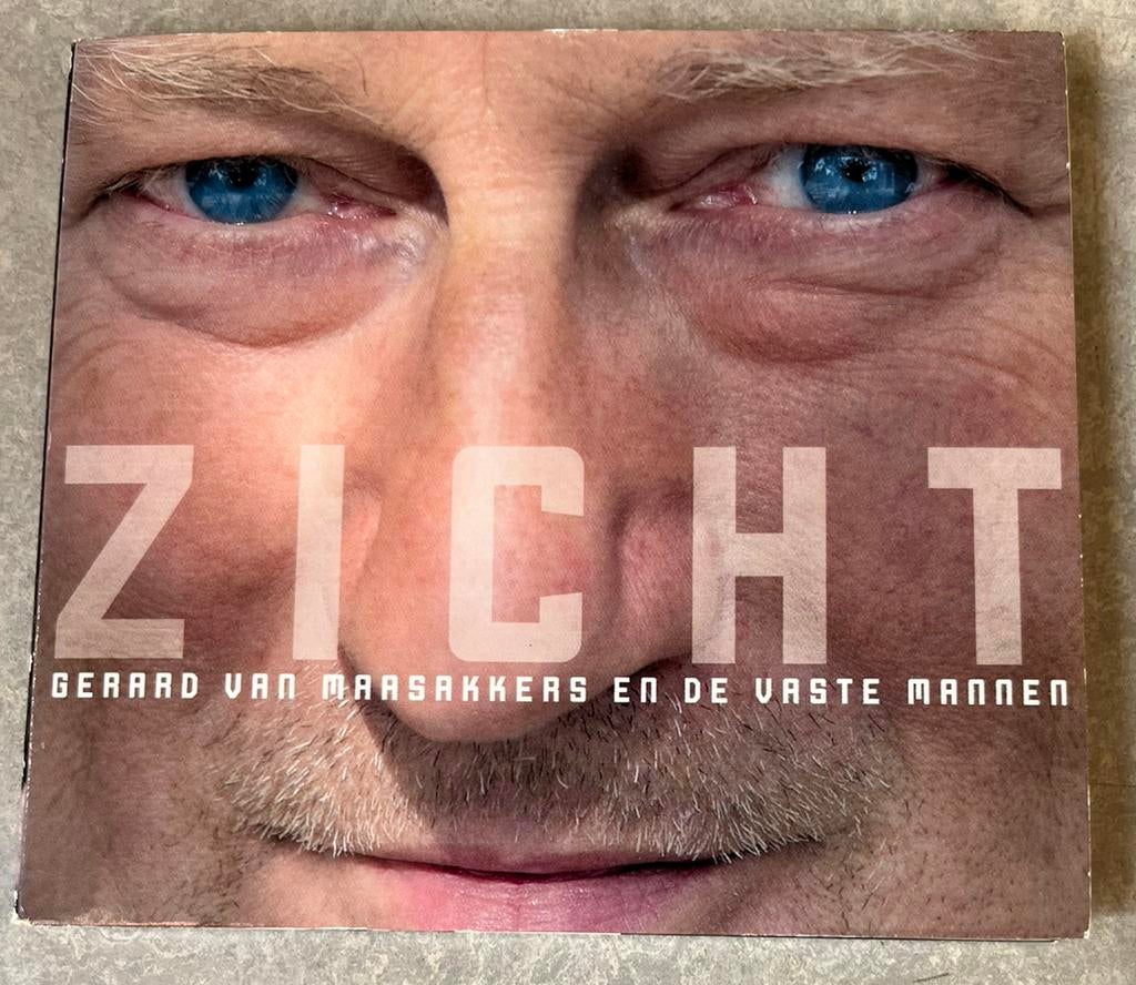 Gerard van Maasakkers en de vaste mannen - Zicht (cd NL), Cd's en Dvd's, Ophalen of Verzenden, Zo goed als nieuw, Levenslied of Smartlap