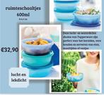 Tupperware Ruimteschaaltjes # 600 ml, Ophalen of Verzenden, Nieuw, Bak of Kom