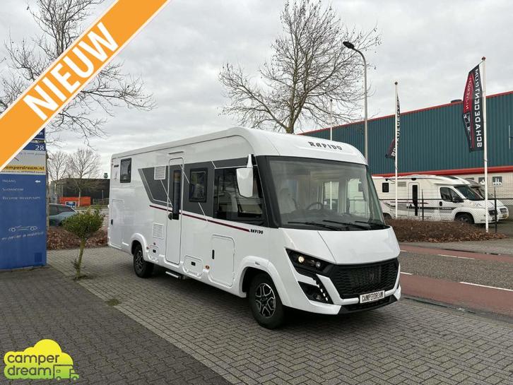 Rapido 8066 DF Heavy + Alde verwarming, Caravans en Kamperen, Campers, Bedrijf, tot en met 4, Integraal, Rapido, Fiat, Diesel