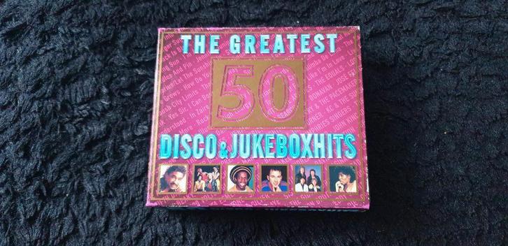 Te koop 3cd box The greatest 50 disco & jukebox hits, Cd's en Dvd's, Cd's | Verzamelalbums, Gebruikt, Pop, Ophalen of Verzenden