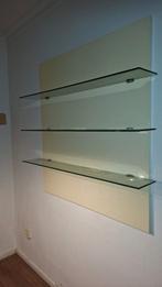 Wandbord met glazen planken, Ophalen