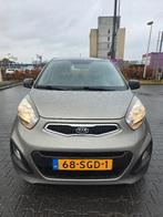 Kia Picanto 1.0 Cvvt 5-DRS 2011 Grijs Zuinig & Betrouwbaar, Voorwielaandrijving, Stof, Zwart, 400 kg