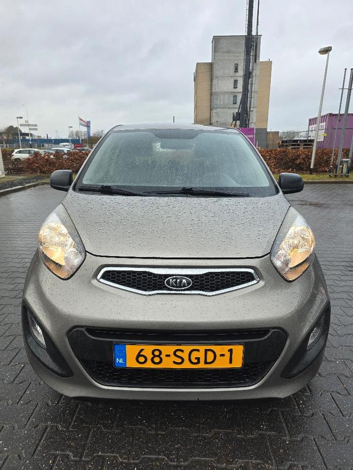 Kia Picanto 1.0 Cvvt 5-DRS 2011 Grijs Zuinig & Betrouwbaar, Auto's, Kia, Particulier, Picanto, Airbags, Airconditioning, Bluetooth