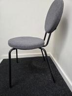 Puik Design Option Round Stoel | Grijs Wol & Zwart Staal, Ophalen, Overige materialen, Nieuw, Eén