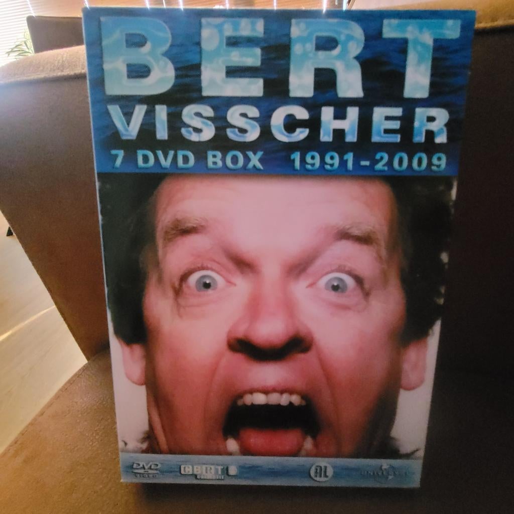 Bert Visscher 7 dvd box, Alle leeftijden, Ophalen, Zo goed als nieuw, Stand-up of Theatershow
