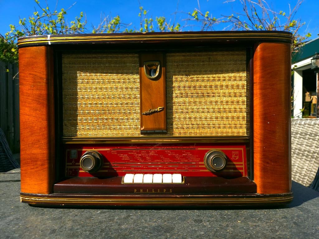 Phillips BX640A buizenradio, Ophalen