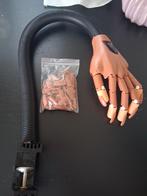 Oefenhand met Nagelbedden - Perfect voor Nagelstyling, Bruin, Nieuw, Ophalen of Verzenden, Handen en Nagels