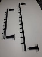 NIEUW: Wand kapstok div maten (zwart aluminium), Wandkapstok, VST, Nieuw, Ophalen of Verzenden