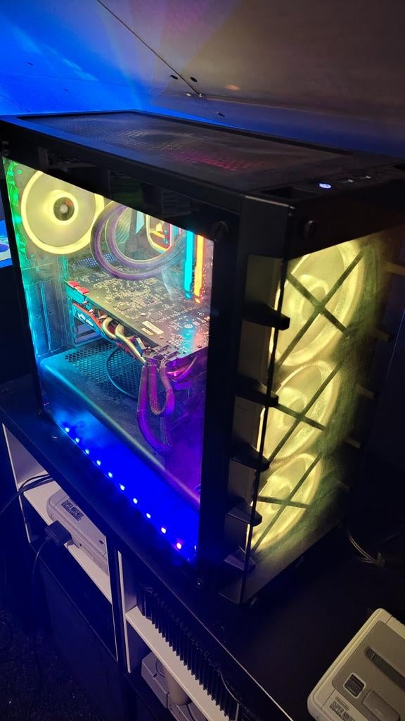 Krachtige Gaming PC - AMD Ryzen 9 3900X, 32GB RAM, SSD+HDD, 32 GB, Virtual Reality, Zo goed als nieuw, HDD