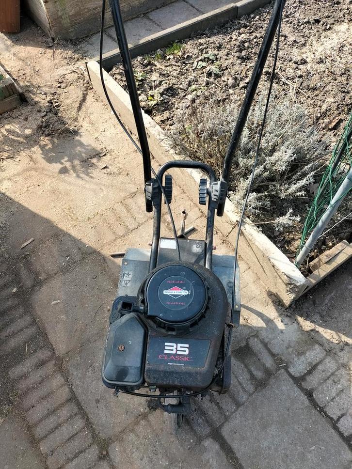 Tuinfrees Briggs & Stratton met 4 messen, Tuin en Terras, Overige Tuin en Terras, Gebruikt, Ophalen of Verzenden