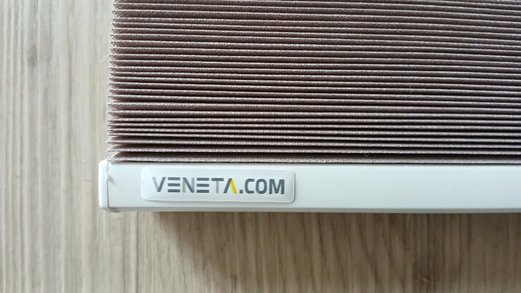 VENETA PLISSE GORDIJN, MODERN, 100 tot 150 cm, 200 cm of meer, Nieuw