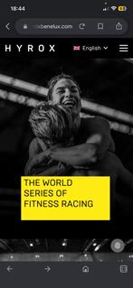 Gezocht. Hyrox Maastricht double men (vrijdag), Twee personen