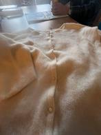 Sézane Mohair & Alpaca Cardigan - Crème zachter dan zacht, Ophalen of Verzenden, Zo goed als nieuw, Maat 38/40 (M), Beige
