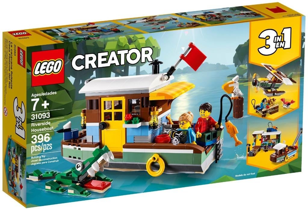 Lego Creator 3 in 1 - 31093 - Riverside Houseboat * NIEUW *, Kinderen en Baby's, Speelgoed | Duplo en Lego, Ophalen of Verzenden