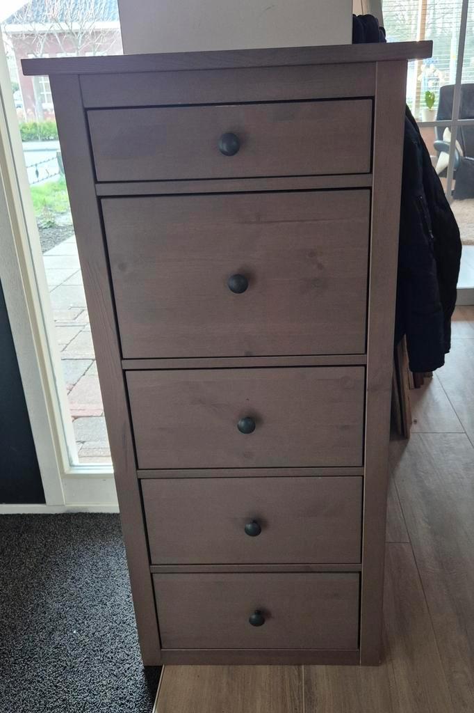 Donker houten ladenkast, zeer goede staat, Huis en Inrichting, Kasten | Ladekasten, Zo goed als nieuw, Minder dan 100 cm, 25 tot 50 cm