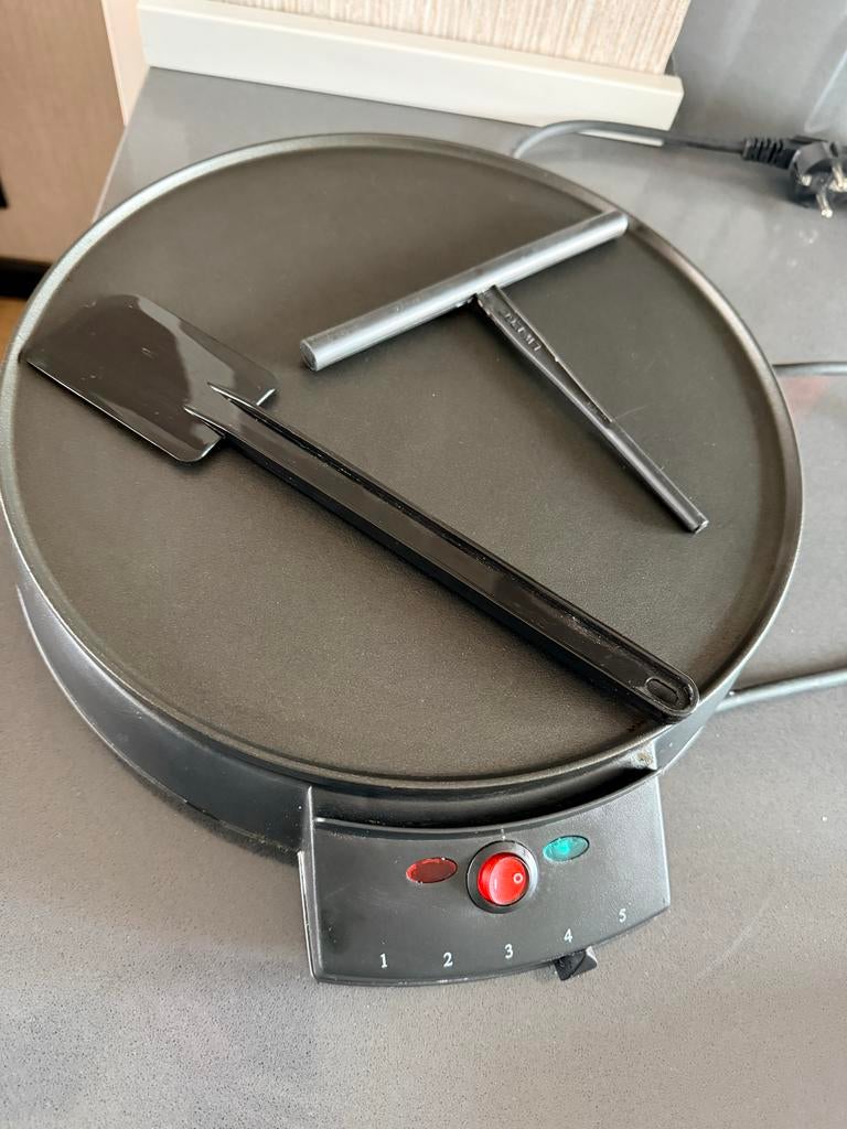 Elektronische pannenkoek pan - Leuk voor het hele gezin!, Ophalen, Zo goed als nieuw