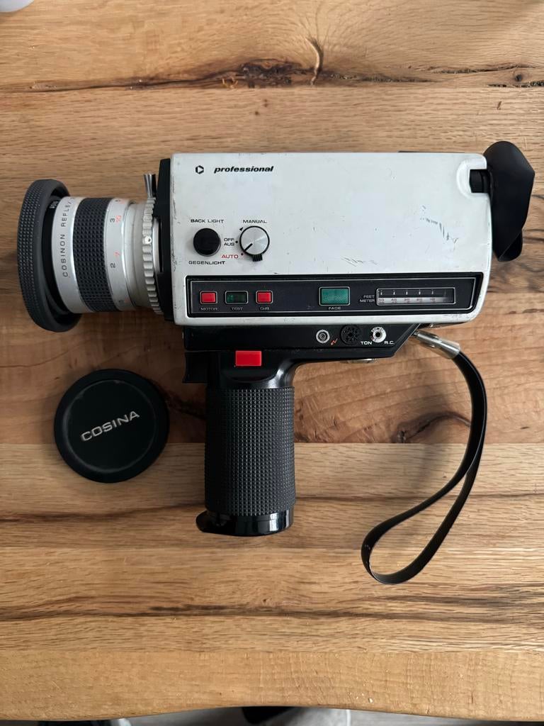 Vintage Cosina Professional 7610 Macro - Super 8 Filmcamera, Ophalen of Verzenden, 8mm, Camera
