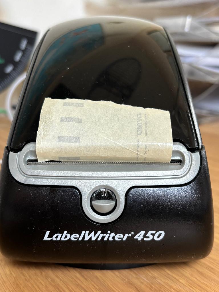 Dymo etiketten printer, Ophalen, Gebruikt, Qwerty, Dymo