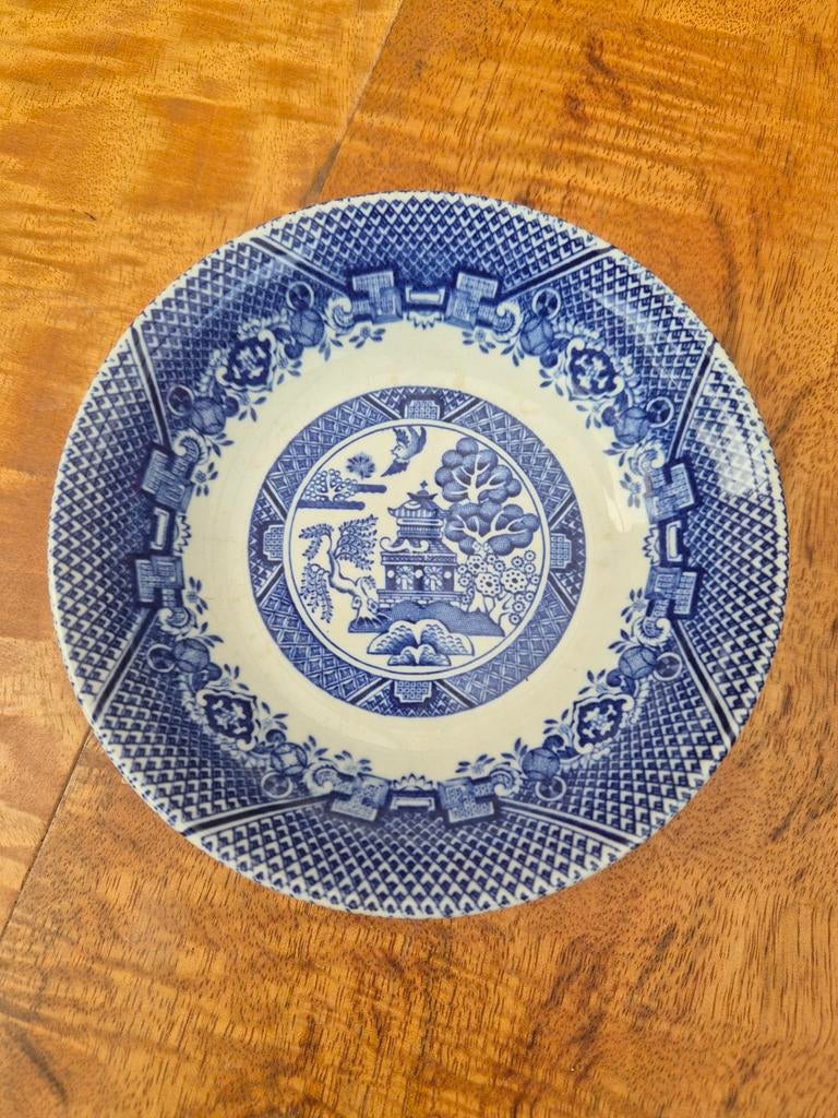 Barratts Willow Pattern bordje 13cm, Antiek en Kunst, Ophalen of Verzenden