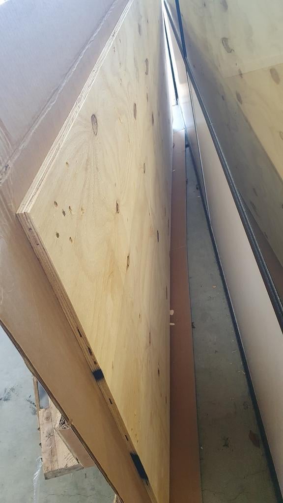 GRATIS houtenplaat 2.63x 1.10 en 1.6 cm dik, Doe-het-zelf en Verbouw, Ophalen, Gebruikt, Hout, Minder dan 20 mm